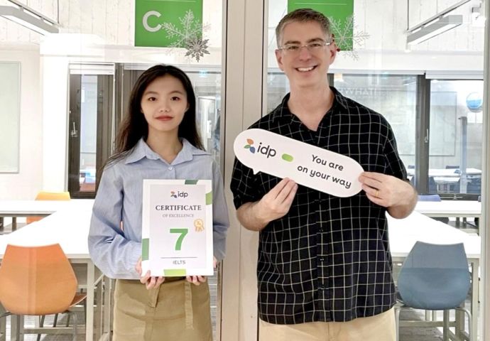 IDP系統化教學幫助一開始迷航的我一戰便得到7分的好成績 | Jocelyn- IDP 台北雅思學校